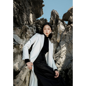 Top de estilo minimalista para mujer, Top de punto Wilfred de manga larga, ropa de mujer de tela única superestrella, mayorista de moda sostenible - Product Image 1