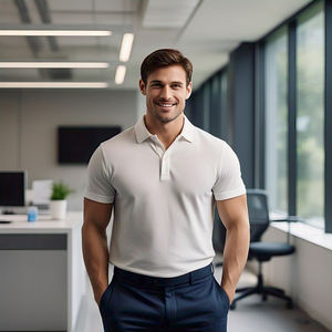 เสื้อโปโลแขนสั้นผู้ชาย, เสื้อโปโลคอปกเสื้อโปโลแขนสั้น - Product Image 5