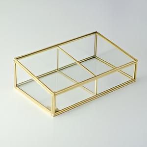 Joyero de boda en forma Rectangular de diseñador con estilo colorido de calidad Vintage personalizado - Product Image 3