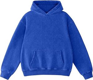 Sudaderas con capucha de lavado ácido informales para hombre, ropa de invierno, sudaderas con capucha de lavado ácido informales de Color sólido, ropa de moda, sudaderas con capucha de lavado ácido ajustadas para hombre - Product Image 6