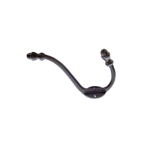 Vintage Wall Mounted Metal Coat <b>Hook</b> <b>Black</b> Color Heavy-Duty Single <b>Hook</b> For Clothing Hotel Wall Mounted Coat <b>Hook</b> <b>Black</b> Color - Product Image 1