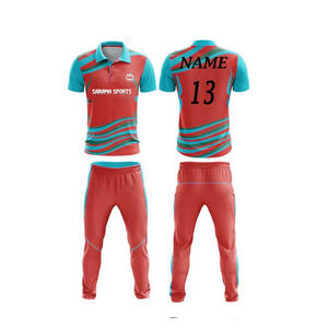 Uniforme de cricket de trabajador para hombre, venta al por mayor, camiseta Polo, 100% algodón, transpirable, ligero, estampado de verano para uniforme de cricket - Product Image 2