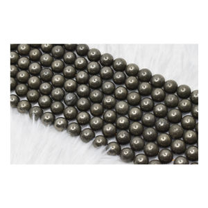 Anshul Impex India: Piedras Preciosas de Pirita Natural de Vidrio para Joyería, 12mm, Cuentas Sueltas, Compra al por Mayor, Origen India, Exportación, Más Vendidas - Product Image 1