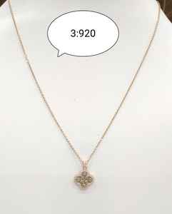 Best Quality Bezel Inlay Technology Rose <b>Gold</b> 18K Body Jewelry <b>Chain</b> Fashion Women's Party Gift Customization India - Product Image 2