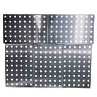 Plaques de table de soudage découpées au laser CNC robustes | Base perforée en acier inoxydable pour la fabrication et l'assemblage
