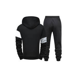 ชุดวอร์มกางเกงขาตรงผ้าขนแกะมีซิปสำหรับผู้ชายชุดวอร์มกางเกงมีฮู้ดและระบายอากาศได้ดี - Product Image 2