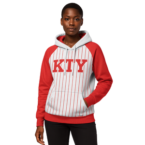 DST Delta เสื้อผ้าแขนยาวมีฮู้ดแขนเสื้อมีฮู้ดสีแดง, เสื้อผ้าแนวสมาคมสตรีชาวกรีกเครื่องแต่งกายแนวกรีกแนวเทพเก้าองค์ - Product Image 1