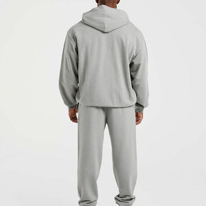 Sudaderas con Capucha Holgadas Personalizadas de Algodón/Poliéster GSM Pesado para Hombre, Sudadera de Alta Calidad, Sudadera con Capucha Extra Grande para Hombre - Product Image 3