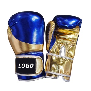 Guantes de Boxeo de Piel Sintética con Logotipo Personalizado, 10oz/16oz, para Entrenamiento y Sparring de Muay Thai, Diseño Impermeable - Product Image 4