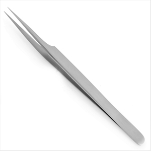 Pince à cils de marque privée personnalisée de 13 cm avec pointe en fibre de précision pour extensions de cils et ventilateur de volume de logo gratuit pour le toilettage des sourcils - Product Image 6
