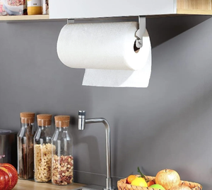 Toalla de papel de acero inoxidable de estilo europeo de alta calidad al por mayor plegable multiusos baño cocina colgador calentador - Product Image 6