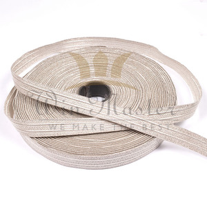 FLINT, adorno de alambre de lingotes de doble raya estrecho para prendas de vestir, color personalizado y ancho de alta calidad - Product Image 1