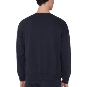 Sweat-shirt décontracté personnalisé pour homme, 100 % coton, écologique, coupe classique, col rond, couleur unie, hiver, vente en gros - Product Image 2