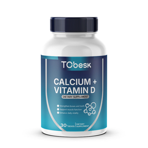Vente chaude Renforce les os et les dents Améliore la vitalité quotidienne Comprimés de vitamines TCbesk <span class=keywords><strong>Calcium</strong></span> + Vitamine <span class=keywords><strong>D</strong></span> - Product Image 1