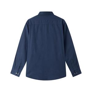 Chemise écologique à bouton unique 95% coton 5% Spandex Full CASUAL SHIRTS Solid Vietnam Men's Clothes Shirt - Product Image 4