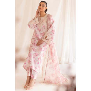 Salwar Kameez en coton tendance de Mohagni pour les occasions de fête - Collection TULIP Lawn 25 PLS-112-TC-945 - Product Image 1