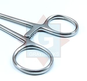 Thomas Bronchus Clamp Instrumento quirúrgico torácico Acero inoxidable Logotipo personalizado Embalaje personalizado Kit quirúrgico PK Manual - Product Image 4