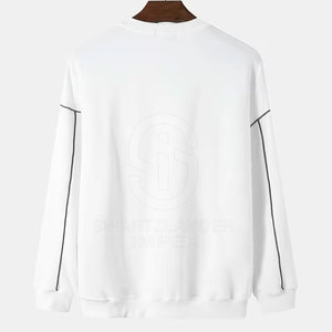 Sweat ample uni décontracté pour hommes fabriqué au Pakistan Sweatshirts de meilleure qualité pour adultes - Product Image 2