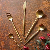 Ensemble de couverts de luxe en acier inoxydable poli miroir, écologiques, fourchette, cuillère, couteau, pour la maison, la cuisine, le restaurant, la salle à manger