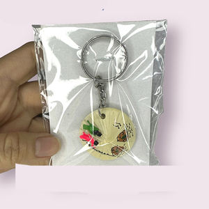 2023 personnalisable femmes vietnamiennes robe Ao Dai en forme de porte-clés nouveau Souvenir traditionnel avec résine matériel Style artistique - Product Image 1