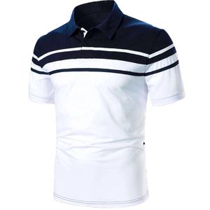Chemises polo pour hommes Hauts en coton à manches courtes de qualité supérieure Col élégant Sensation de luxe Confortable Mode décontractée moderne - Product Image 5