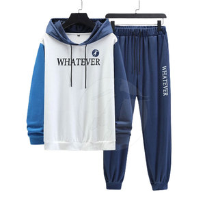 Chándales de Invierno Personalizados de Alta Calidad para Hombre, con Capucha, 100% Algodón, de Secado Rápido, Transpirables, Ropa Deportiva y de Moda - Product Image 1