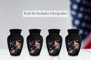 Monumentos honorarios Corazones patrióticos Águila - Product Image 6