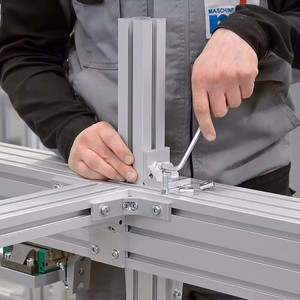 Perfil Estructural de Aluminio Serie 6000 con Estructura Resistente para Equipos Industriales y Líneas de Automatización - Product Image 4