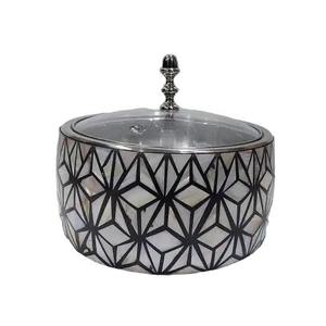 Marmite en acier inoxydable faite à la main avec un design de luxe en métal et verre de haute qualité, top des ventes emballées dans une boîte - Product Image 1