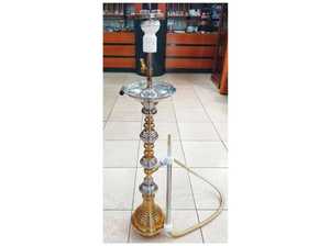 Nouvelle chicha égyptienne de luxe unique en vente chaude avec technique de laque, laiton et acier inoxydable, prix - Product Image 6