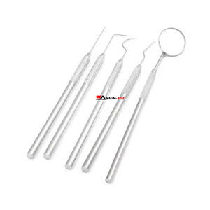 Kit per l'igiene dentale in acciaio inossidabile di alta qualità per la cura orale strumenti per la pulizia dei denti con segno chirurgico (CE approvato) - Product Image 2