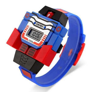 For Optimus <b>Prime</b> Transformers Watch Made of Durable Plastic - Product Image 1