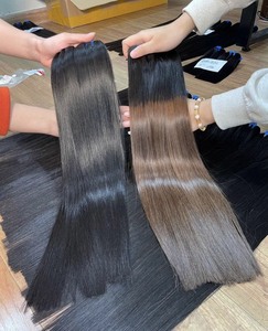 Extensiones de Cabello Virgen Rojo al por Mayor de Fábrica Vietnamita, 100% Cabello Natural Súper Doble Trama - Product Image 6