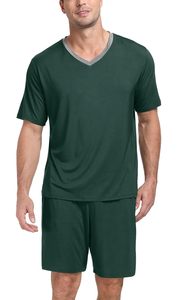 Conjuntos de pantalones cortos informales para hombre, camiseta de manga corta, pantalones cortos, conjunto de chándal sólido, ropa de marca para hombre, conjuntos de 2 piezas, novedad de verano al por mayor - Product Image 6