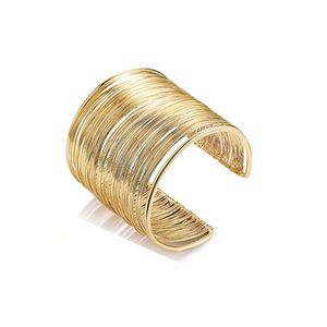 Braccialetti fatti a mano da <span class=keywords><strong>3</strong></span> pollici in ottone con polsini in polsino con finitura in oro e argento - Product Image 6