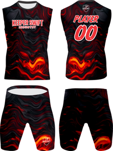 ชุดยูนิฟอร์ม 7V7 ดีไซน์ล่าสุด คุณภาพสูง ขายส่ง ชุดยูนิฟอร์ม 7V7 รุ่นใหม่ ผลิตจากโพลีเอสเตอร์ - Product Image 1