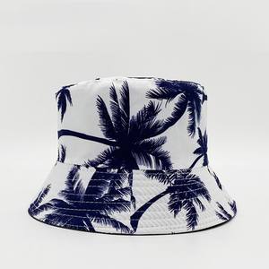 Chapeau de pêcheur double face personnalisé en toile respirante motif cocotier pour hommes et femmes – Tendance, anti-UV, idéal pour la pêche quotidienne et les loisirs en extérieur - Product Image 4