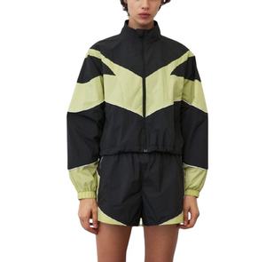 Ensemble court 2 pièces sur mesure pour femme, coupe-vent d'été en nylon à manches longues et short en polyester, fabriqué par BS 2026 - Product Image 1