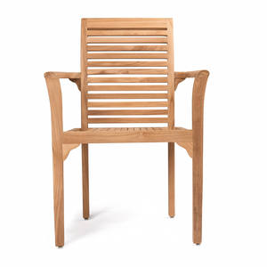 <b>Stacking</b> Teak Dining <b>Chair</b> - Product Image 5