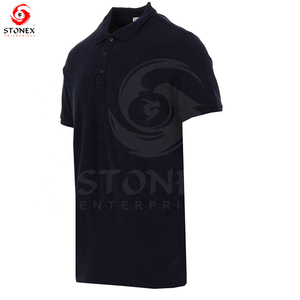 Polos d'affaires de haute qualité pour hommes T-shirts polo à manches courtes en coton avec logo personnalisé pour hommes - Product Image 5