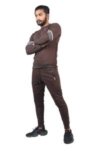 Survêtement de sport fitness et de jogging 100% coton pour hommes coupe-vent coupe-vent sans couture d'automne de vente en gros pour le printemps - Product Image 2