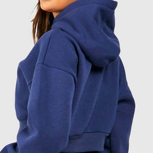 Coupe-vent Pakistan Made Crop Top Hoodies Fabriqué En Matériel De Haute Qualité Femmes Crop Top Hoodies - Product Image 5