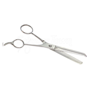Salon Professional Thinning <b>Shears</b> With Stainless Steel Blades Comfortable Grip Barber <b>Scissors</b> For Smooth Cuts - Product Image 2