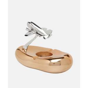 Office Supplies <b>Cigar</b> And Cigarette Ashtray With Shiny Polish Aircraft Model Table Decorative Metal Aircraft Model Ashtrays Gift - Product Image 2