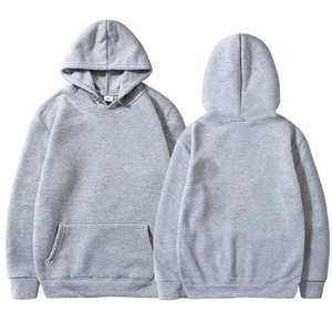 Otoño Invierno Hombres Negro Impresión Casual Kangaroo Pocket Hoodie Bestseller Sudadera con capucha térmica - Product Image 5