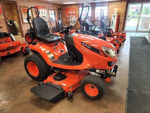 Tractor de Ruedas Usado Naranja para GR2120, Motor Diésel de 18 HP con Caja de Cambios y Motor para Cortar Césped en Granjas - Product Image 3