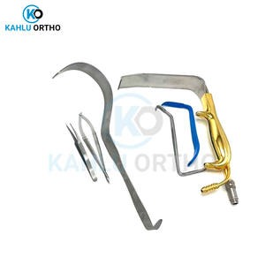 Hôpital en acier inoxydable à prix d'usine utilise un ensemble médical de 24 pièces d'instruments de chirurgie plastique par KAHLU ORTHOPEDIC - Product Image 5