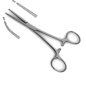 Pinces hémostatiques professionnelles en acier inoxydable, outil chirurgical à verrouillage pour les procédures médicales, dentaires, vétérinaires et cliniques - Product Image 4