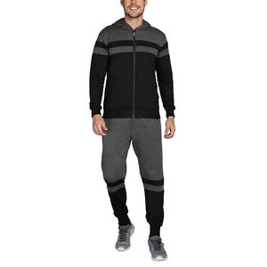 Chándales Deportivos Transpirables con Cremallera Completa, Fabricante Personalizado, Ropa Deportiva Ligera, Chándales de Forro Polar para Hombre con Paneles - Product Image 6