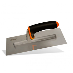 Spatola Angolare Professionale in Acciaio Inossidabile 280mm X 120mm per Muratura - Product Image 1